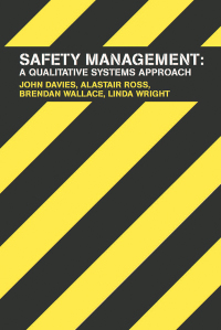 Cover image: Safety Management 1st edition 9780367395216