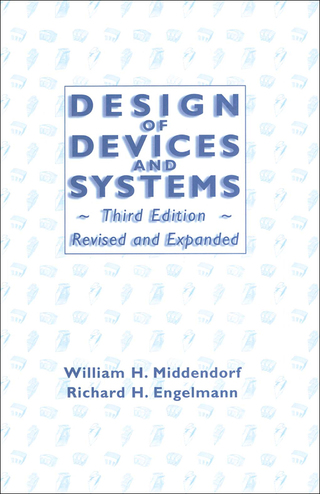 Cover image: Design of Devices and Systems 3rd edition 9780824799243