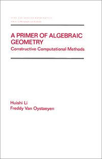 表紙画像: A Primer of Algebraic Geometry 1st edition 9780367398965