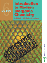 Cover image: Introduction to Modern Inorganic Chemistry, 6th edition 6th edition 9781032512020
