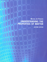 Cover image: Understanding the Properties of Matter 2nd edition 9780415257879