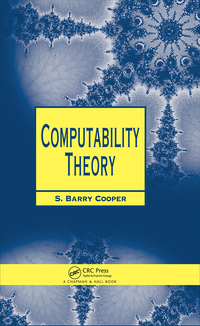 Imagen de portada: Computability Theory 1st edition 9781584882374