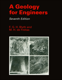 表紙画像: A Geology for Engineers 7th edition 9780713128826