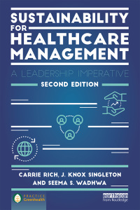 Imagen de portada: Sustainability for Healthcare Management 2nd edition 9781138244528
