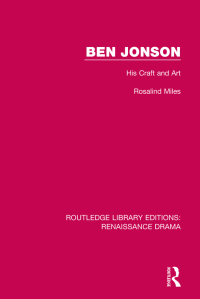 Imagen de portada: Ben Jonson 1st edition 9781138244214