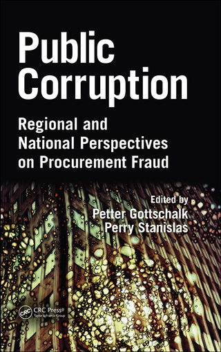 Cover image: Public Corruption 1st edition 9781498757973