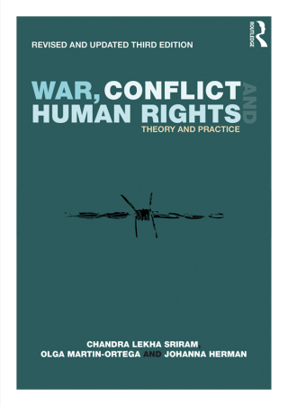 Omslagafbeelding: War, Conflict and Human Rights 3rd edition 9781138234284