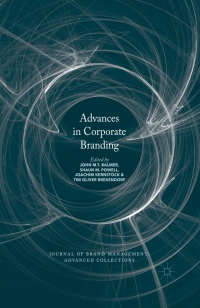 Imagen de portada: Advances in Corporate Branding 9781352000078