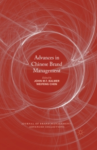 Imagen de portada: Advances in Chinese Brand Management 9781352000108