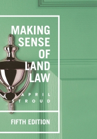 Imagen de portada: Making Sense of Land Law 5th edition 9781352003932