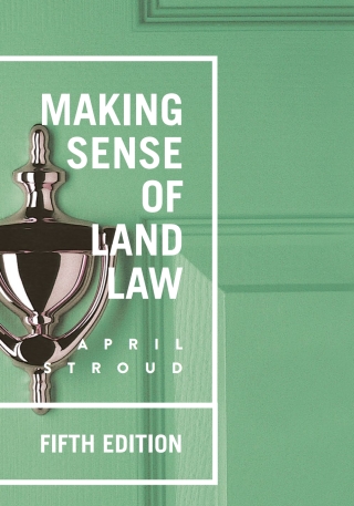 Cover image: Making Sense of Land Law 5th edition 9781352003932