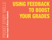 Imagen de portada: Using Feedback to Boost Your Grades 1st edition 9781352007152