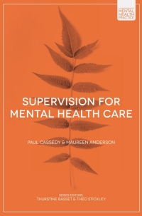 Imagen de portada: Supervision for Mental Health Care 1st edition 9781352007558