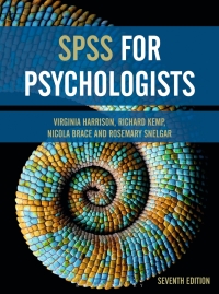 Imagen de portada: SPSS for Psychologists 7th edition 9781352009941