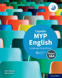 Cover image: MYP English Language Acquisition (Capable) eBook 9781382010764