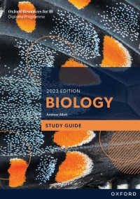 Cover image: Oxford Resources for IB DP Biology: Study Guide 9781382016438