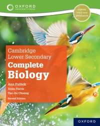 Imagen de portada: Cambridge Lower Secondary Complete Biology: Student Book (Second Edition) 2nd edition 9781382018340