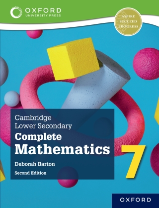 Cover image: Cambridge Lower Secondary Complete Mathematics 7: Student Book (Second Edition) 2nd edition