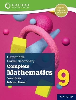 Cover image: Cambridge Lower Secondary Complete Mathematics 9: Student Book (Second Edition)