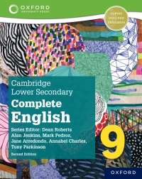 Cover image: Cambridge Lower Secondary Complete English 9: Student Book (Second Edition)