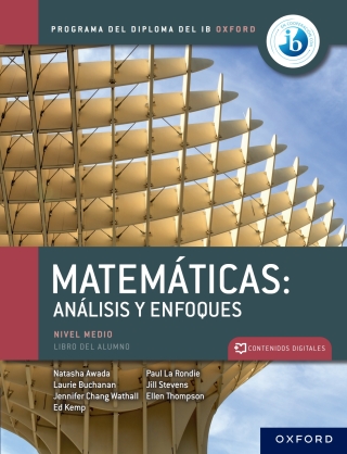 Imagen de portada: Oxford IB Diploma Programme: MatemÃ¡ticas IB: AnÃ¡lisis y Enfoques Nivel Medio libro digital