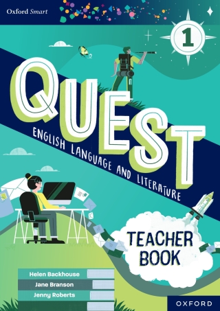 Cover image: Quest English Language and Literature Teacher Book 1 ebook 9781382033299