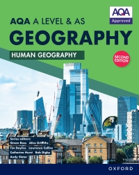 Cover image: AQA Geography A Level & AS: Human Geography Student Book ebook Second Edition 9781382047142