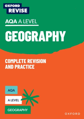Omslagafbeelding: Oxford Revise: AQA A Level Geography 9781382052429