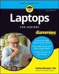 صورة الغلاف: Laptops For Seniors For Dummies 6th edition 9781394152162