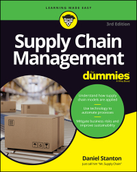 Imagen de portada: Supply Chain Management For Dummies 3rd edition 9781394154562