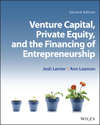 Cover image: Venture Capital, Private Equity, and the Financing of Entrepreneurship 2nd edition 9781119559665