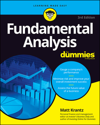 Cover image: Fundamental Analysis For Dummies 3rd edition 9781394159697