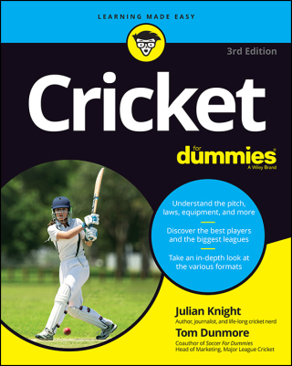 Cover image: Cricket For Dummies 3rd edition 9781394164769