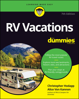 Cover image: RV Vacations For Dummies 7th edition 9781394164981