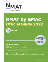 Cover image: NMAT by GMAC Official Guide 2022 1st edition 9781394168316