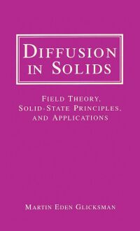 Imagen de portada: Diffusion in Solids 1st edition 9780471239727