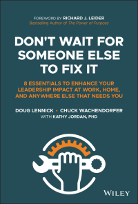 Imagen de portada: Don't Wait for Someone Else to Fix It 1st edition 9781394175796