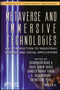 Cover image: Metaverse and Immersive Technologies 1st edition 9781394174546