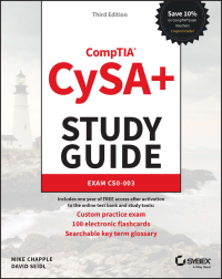 Cover image: CompTIA CySA+ Study Guide 3rd edition 9781394182909