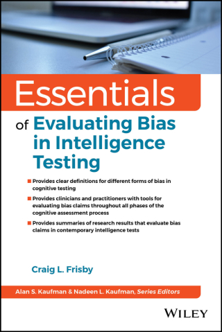 Cover image: Essentials of Evaluating Bias in Intelligence Testing 1st edition 9781394184477