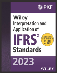 Cover image: Wiley 2023 Interpretation and Application of IFRS Standards 1st edition 9781394186334