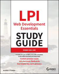 Cover image: LPI Web Development Essentials Study Guide 1st edition 9781394186785