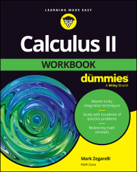 Cover image: Calculus II Workbook For Dummies 1st edition 9781394188024