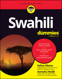 Imagen de portada: Swahili For Dummies 1st edition 9781394191567