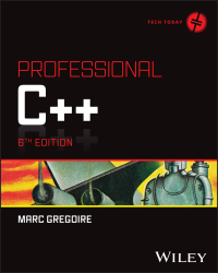 Cover image: Professional C++ 6th edition 9781394193172