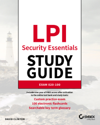 Cover image: LPI Security Essentials Study Guide 1st edition 9781394196531