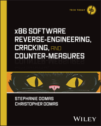 Cover image: x86 Software Reverse-Engineering, Cracking, and Counter-Measures 1st edition 9781394199884