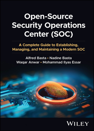 Cover image: Open-Source Security Operations Center (SOC) 1st edition 9781394201600