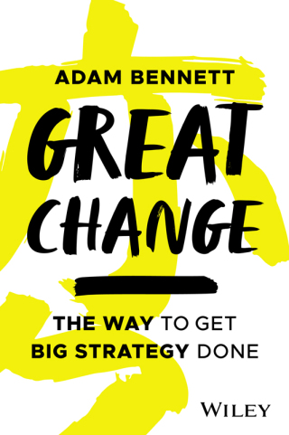 Omslagafbeelding: Great Change 1st edition 9781394203727