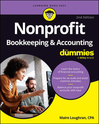 Cover image: Nonprofit Bookkeeping & Accounting For Dummies 2nd edition 9781394206018